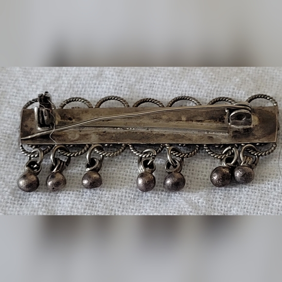 Vintate Silver Brooch - Timeless - Picture 11 of 12